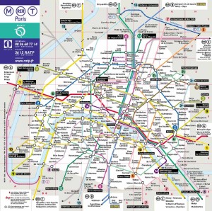 Mapa Del Metro De Paris | Guía Completa Para Viajar: Descubre Los ...