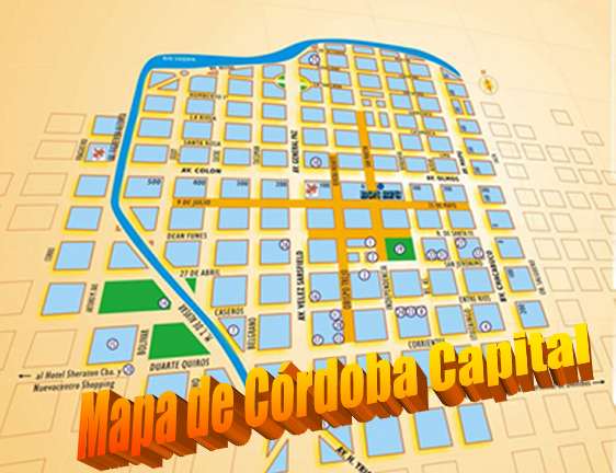 Mapa de Cordoba Capital