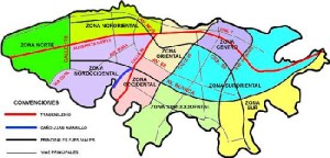 Mapa de Bogota