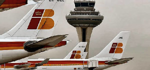 Llegadas al aeropuerto de Barajas de Madrid