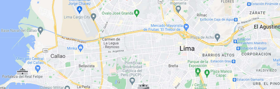 🚩mapa De Lima Con Distritos Conoce Los Distritos De La Capital