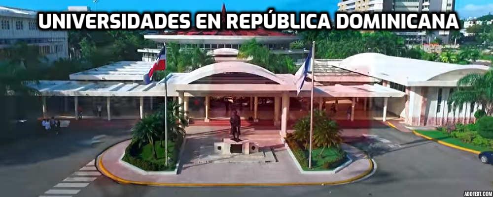 Universidades en República Dominicana