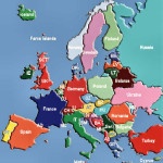 Mapa de Europa en español