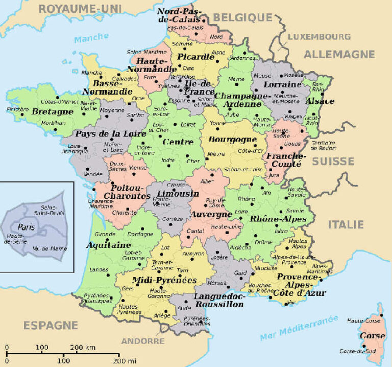 Descubriendo el Mapa de Francia con Ciudades | Guía completa para ...