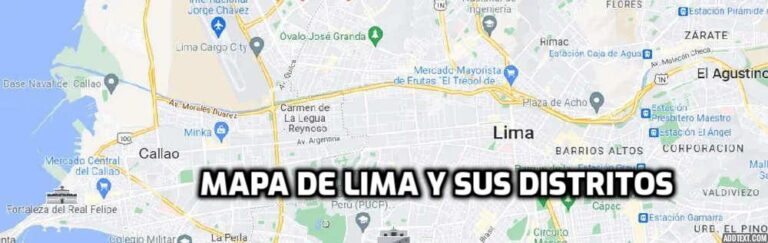 Mapa De Lima Y Sus Distritos Conoce Los Distritos De La Capital