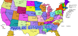 Mapa de Estados Unidos