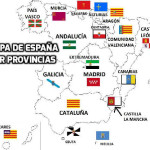 Mapa de España por provincias